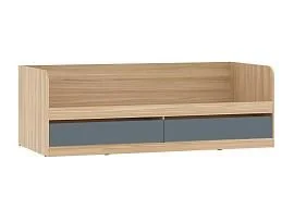 НМ 041.92 Кровать Элиот Белый/Маренго/Баунти Песочный