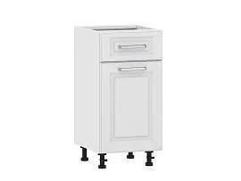 Вокс 100.08 400 тумба кухонная / Белый/Меренга