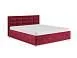 Кровать Версаль бархат красный STAR VELVET 3 DARK RED 160