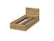 МСП 1 Кровать двойная универсальная 0,9 настил ДСП / Дуб Золотой