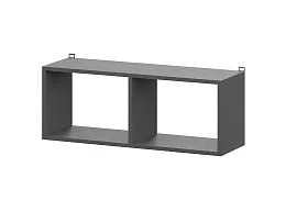 Денвер книжная полка / Графит серый