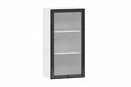 Moru шкаф навесной 100.82.500 / Белый/Черный