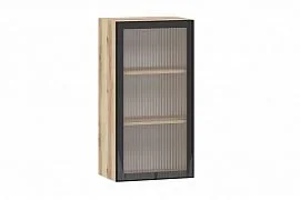 Moru шкаф навесной 100.82.500 / Дуб делано/Черный