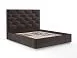 Кровать Рица бархат шоколадный STAR VELVET 60 COFFEE 140