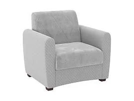 Эдвин А кресло-кровать / велюр джоя 022 сильвер