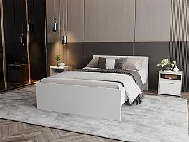 НМ 011.53-02 кровать Симпл Белый