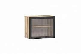 Moru шкаф навесной 100.89.600 / Дуб делано/Черный