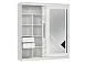 95.11 Марко шкаф-купе / белый