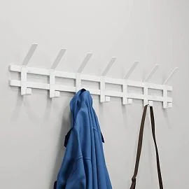 Вешалка настенная Торонто 7 Белый