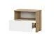 Некст 1 тумба прикроватная / Дуб золотой/Белый