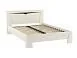 Кровать 1200 Лючия 33.09 с основанием Бетон пайн белый/венге