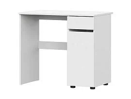 Токио стол письменный / Белый текстурный