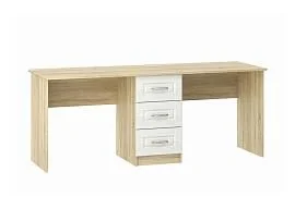 НМ 041.37 стол письменный Оливия Дуб Сонома/белое дерево