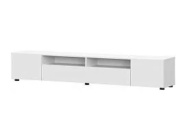 Токио тумба для телевидеоаппаратуры / Белый текстурный