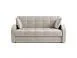 Диван Аккордеон Барон бархат бежевый Star Velvet 6 Light Beige