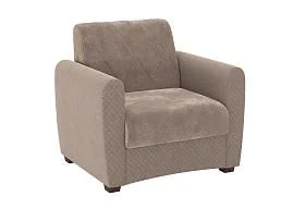 Эдвин А кресло-кровать / велюр джоя 014 кофе