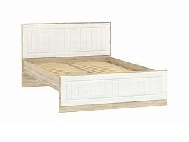 НМ 040.34-01 Кровать Оливия Дуб Сонома/белое дерево