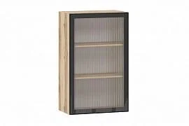 Moru шкаф навесной 100.82.600 / Дуб делано/Черный