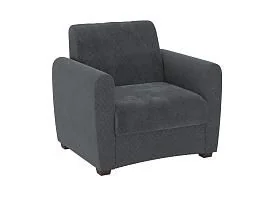Эдвин А кресло-кровать / велюр джоя 018 графит