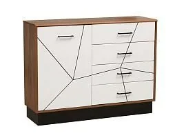 Комод Гамма 54.08 Таксония/Белый