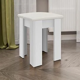 Табурет №1 / Белый