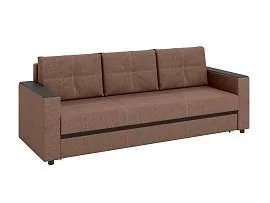 Смарт диван-кровать 3-х мест / жаккард крона браун
