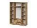 ШК 1 шкаф (серия 2) / Дуб золотой