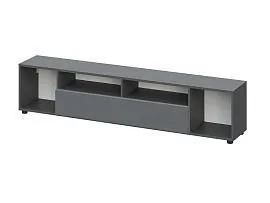 Денвер тумба для телевидеоаппаратуры / Графит серый