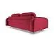 Диван Цюрих бархат красный/ STAR VELVET 3 DARK RED