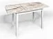 Стол СМ-4 Флорида опора массив прямая белый