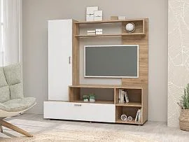 Аллегро 8 гостиная / Дуб золотой/Белый