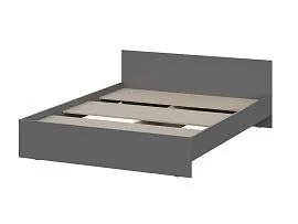Денвер кровать 1,6 / Графит серый