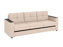 Смарт диван-кровать 3-х мест / жаккард крона крем