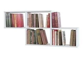 Полка Книжная ПК-3 Белый