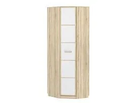 Шкаф угловой НМ 013.04-02 правый Фанк Дуб сонома/Белый