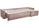 Диван угловой Марсель велюр десерт