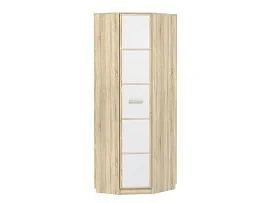 Шкаф угловой НМ 013.04-02 левый Фанк Дуб сонома/Белый