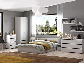 Спальня Токио 1 / Белый текстурный