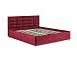 Кровать Версаль бархат красный STAR VELVET 3 DARK RED 160