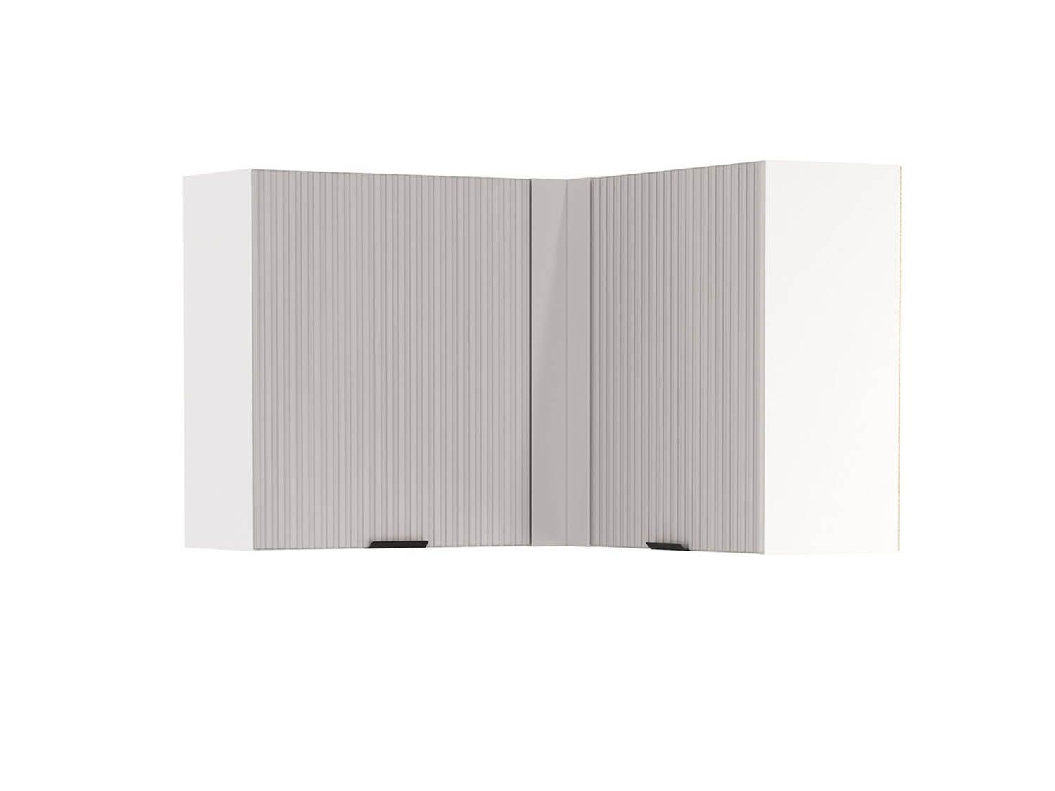 Венера полка угловая МДФ / Кашемир фрезерованный