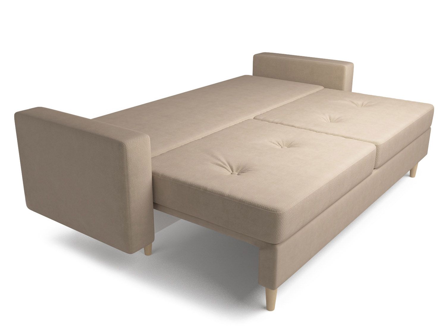 Диван Белфаст рогожка бежевая