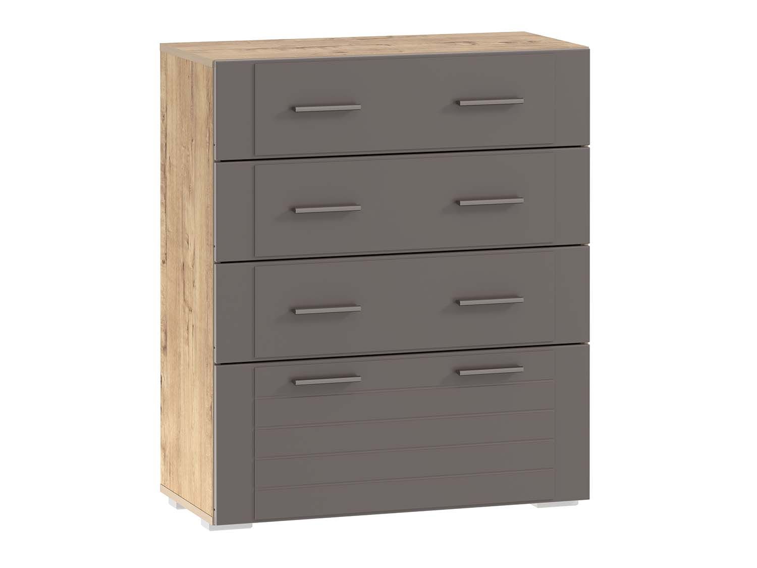 НМ 040.46 комод Livorno / дуб бунратти/софт графит