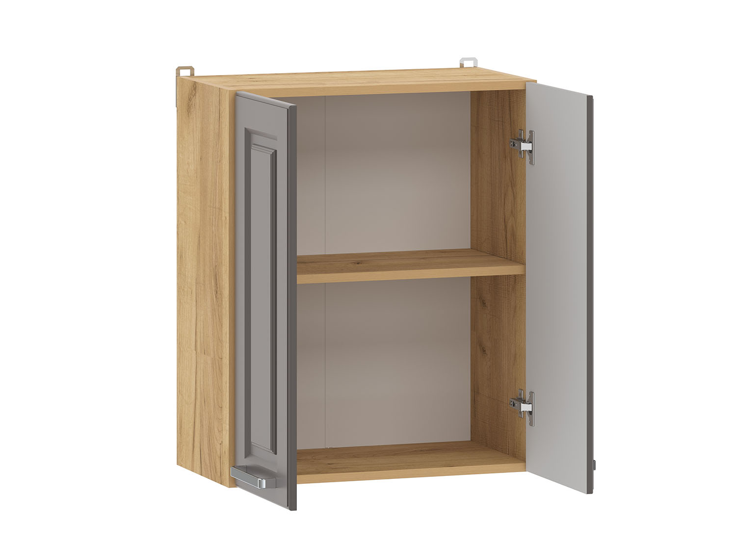 Вокс 100.31 600 шкаф навесной / Дуб крафт золотой/Графит