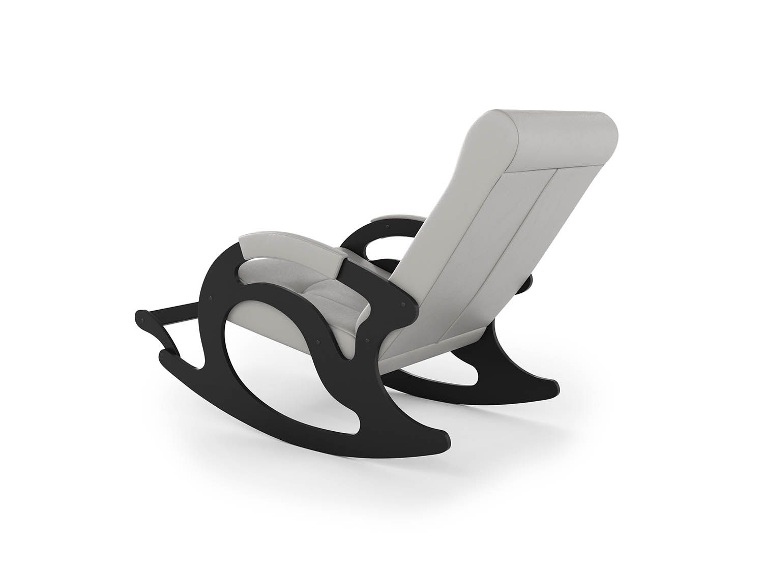 Кресло-качалка Тироль Черный / Крем