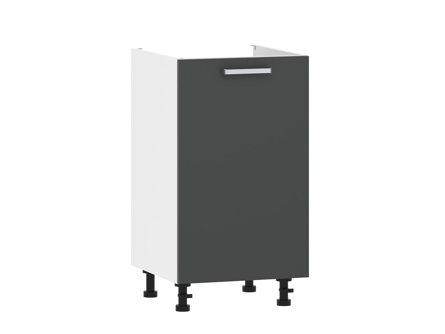 Борги 100.03 450 тумба под мойку / Белый/Антрацит