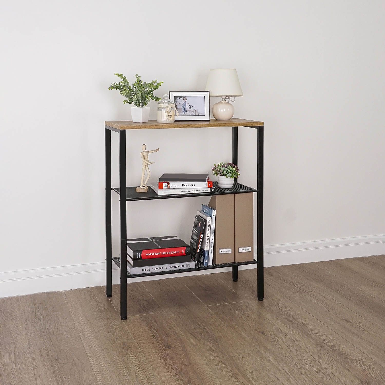 Стеллаж Торонто 23 Черный