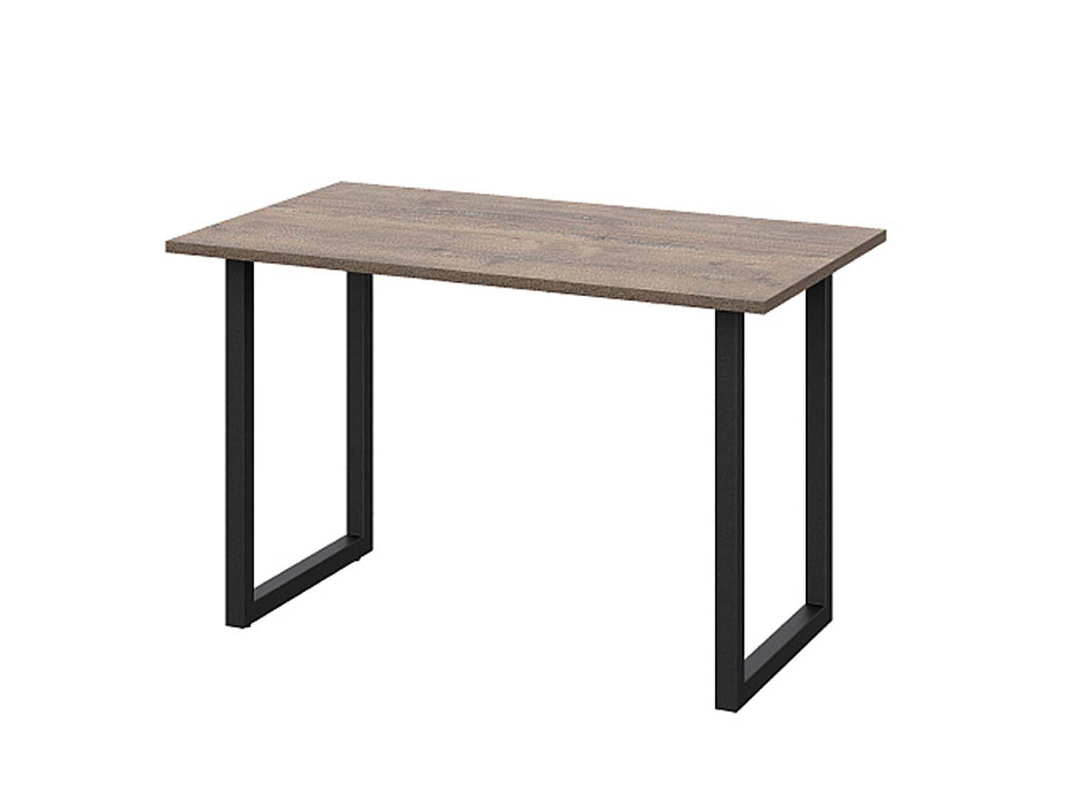 Стол №2 - Дуб сильвер/Черный