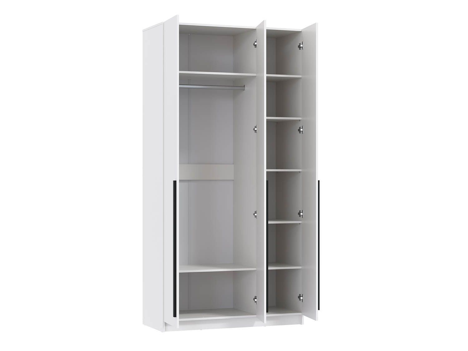 Брандо шкаф для одежды 67.12 ЛДСП Белый