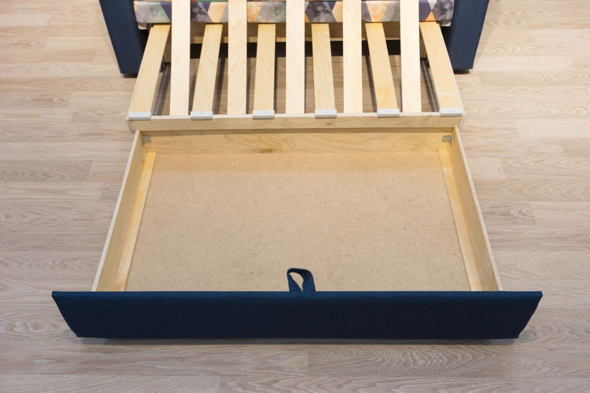 Диван Яцек SNOW AQUA/Темпо 7