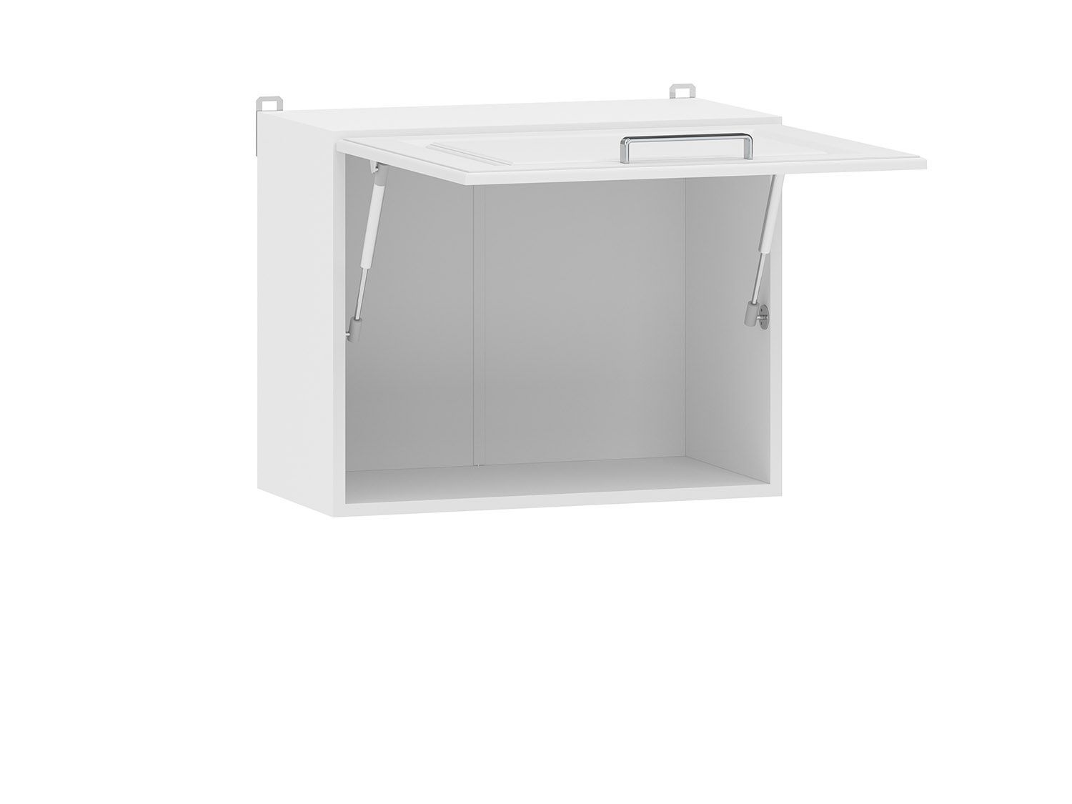 Вокс 100.39 600 шкаф навесной / Белый/Меренга